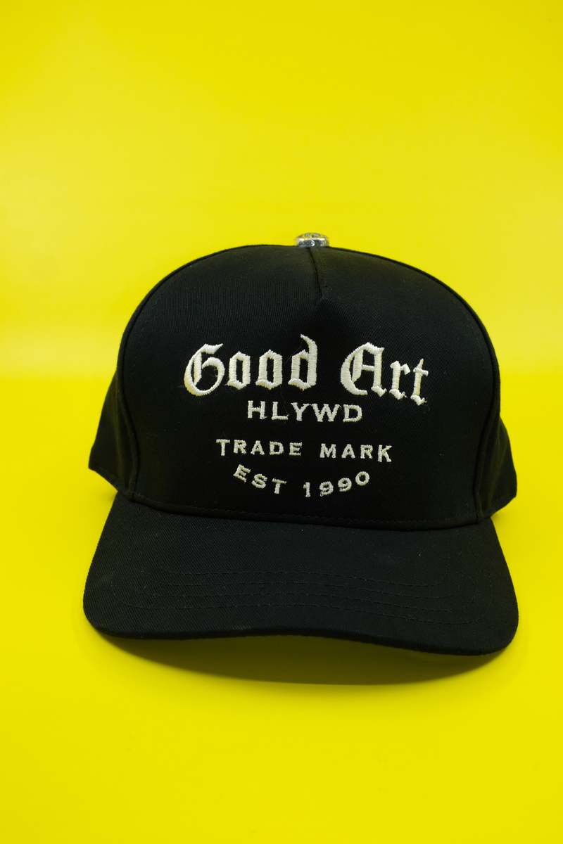 Good Art HLYWD 925 Silver and Cotton High Crown Snapback Cap