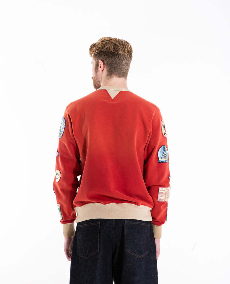 SAMUEL ZELIG Sycamore Cycling Crewneck | Garmentory