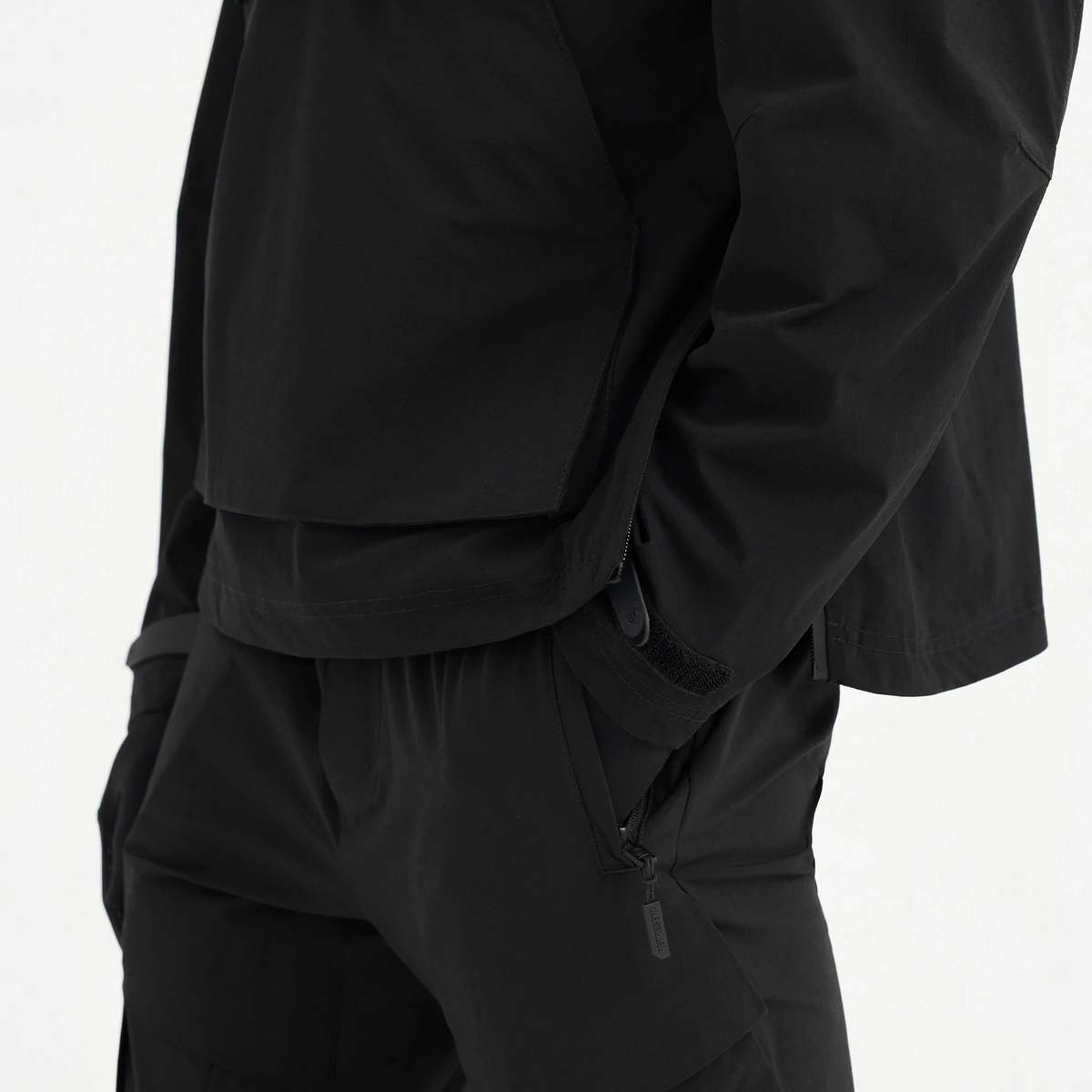 Represent Nylon Anorak - Black - Image 3 of 6