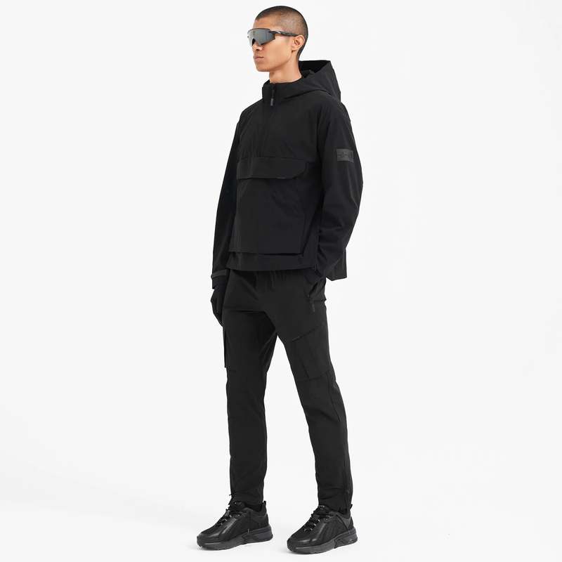 Represent Nylon Anorak - Black