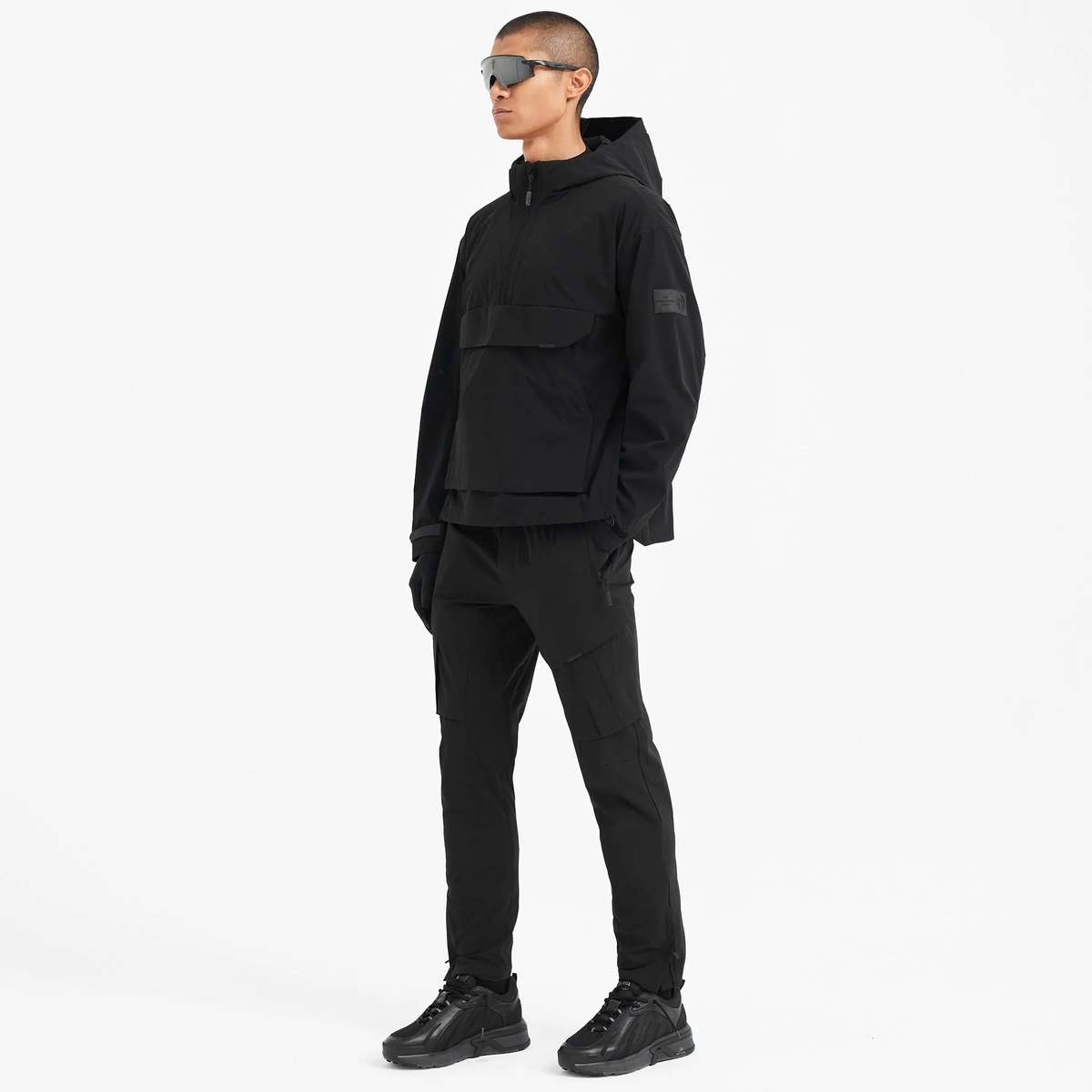 Represent Nylon Anorak - Black - Image 6 of 6