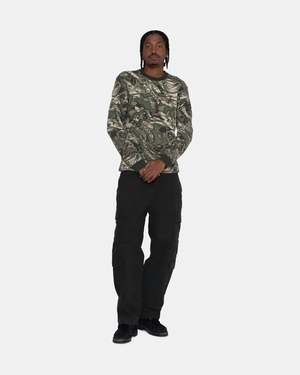 Stussy Stock Thermal LS Tee - Camo | Garmentory