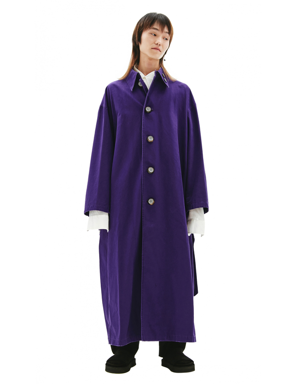 Raf Simons Purple Oversize Coat | Garmentory