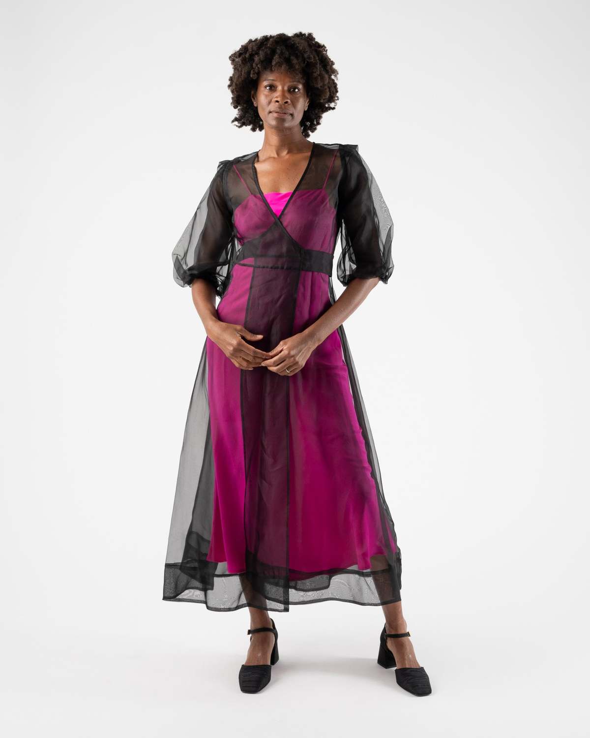 knee length dresses for ladies Loretta Midi main image 1