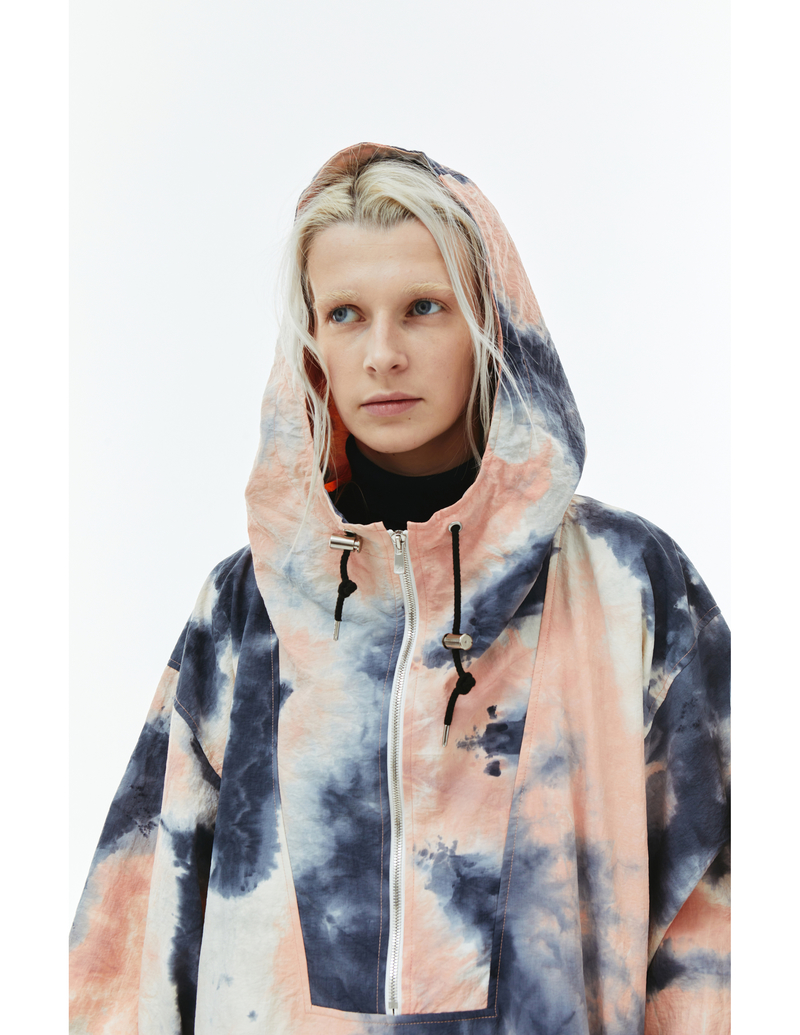 Children of the discordance Tie-dye nylon anorak Children of the discordance Tie-dye nylon anorak