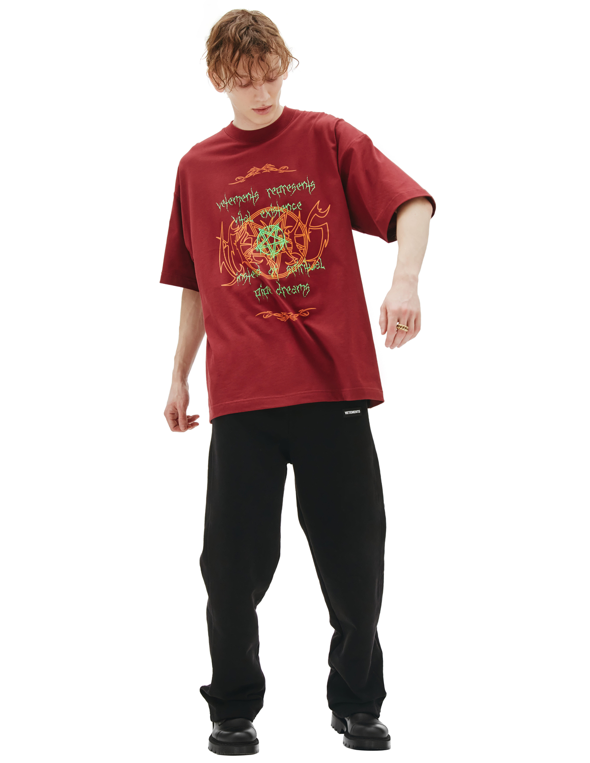 Vetements Gothic Oversized T-shirt | Garmentory