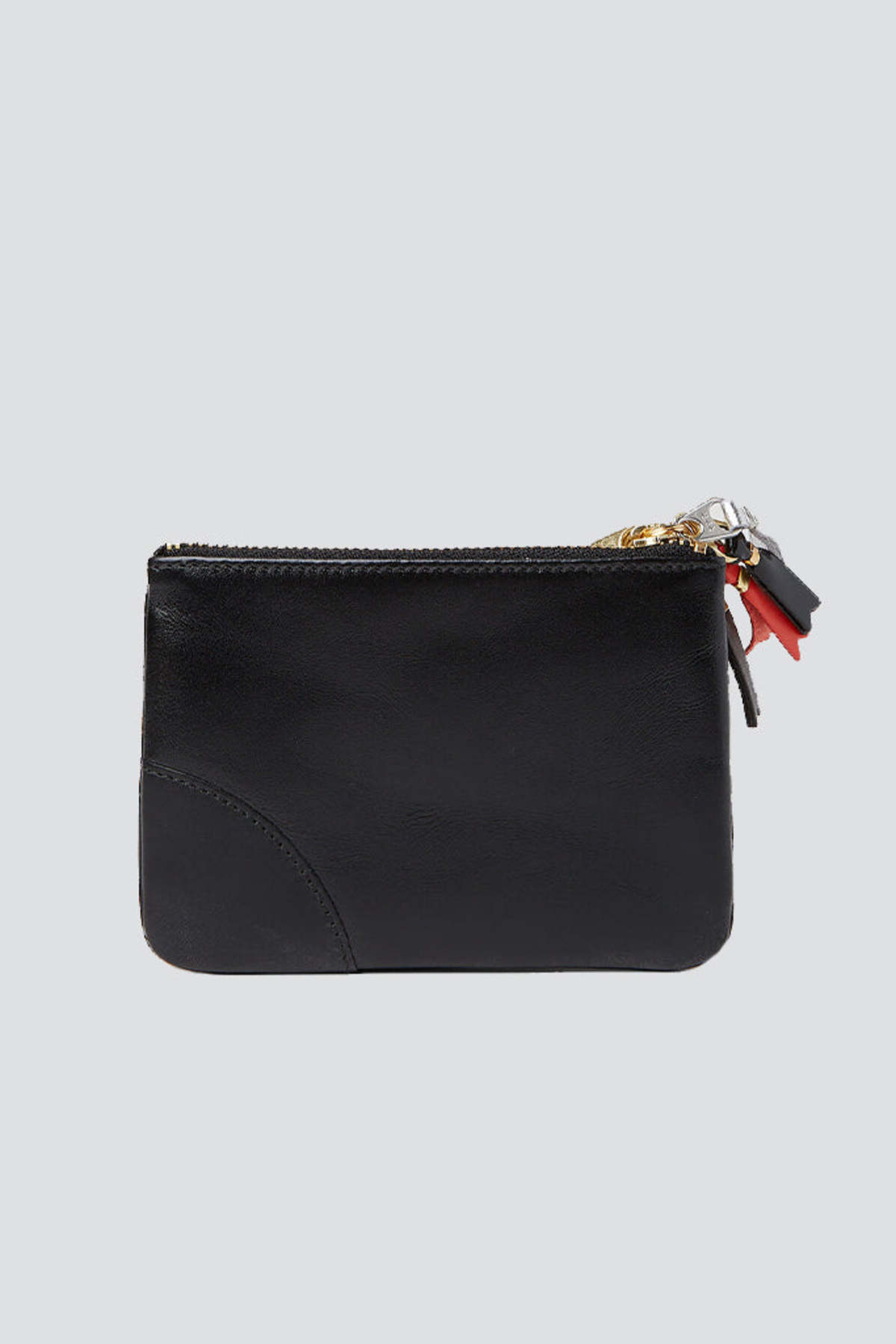 Comme des Garçons Zipper Pull Wallet - Black | Garmentory