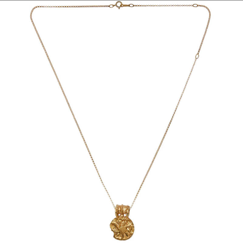 ALIGHIERI THE MEDIUM SUN SALUTATIONS MEDALLION ネックレス Alighieri The Medium Sun Salutations Medallion Necklace