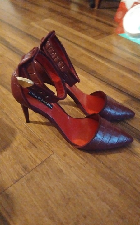 Vera wang red on sale heels