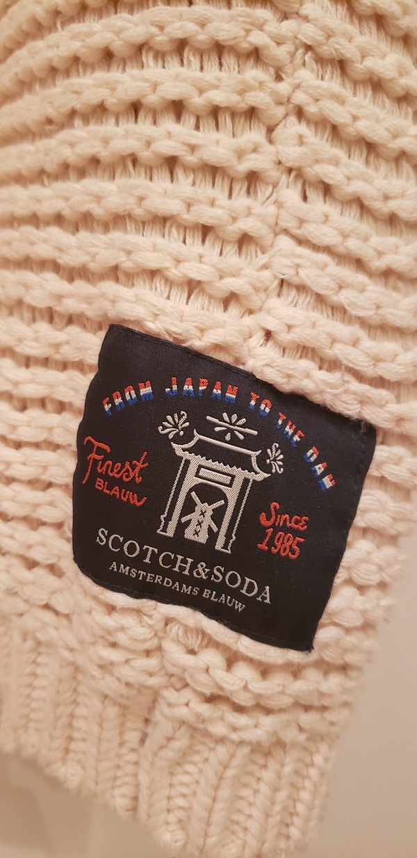 Scotch and discount soda sweater blauw