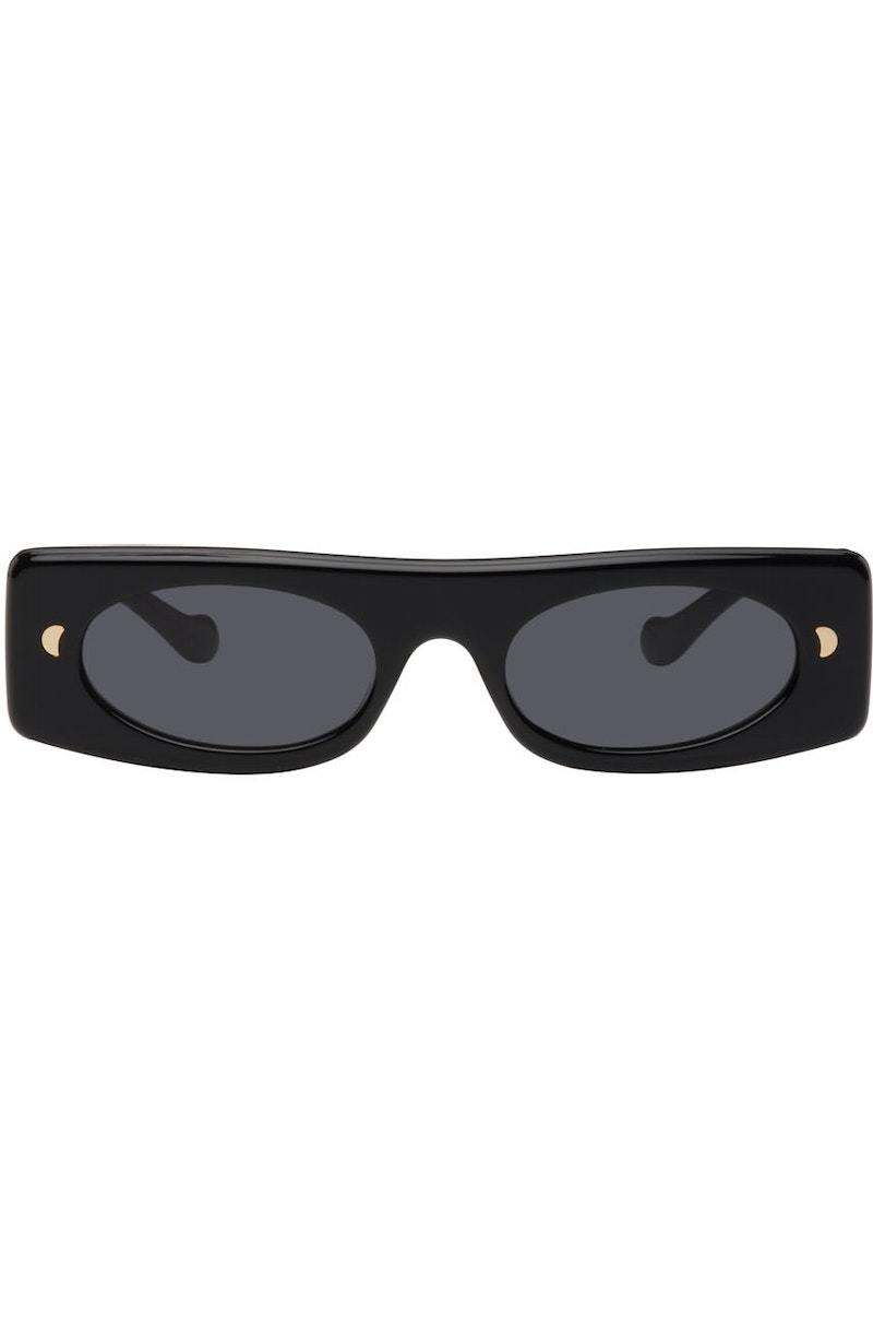 【送料&関税込】Nanushka Black Bio Acetate Ruthie Sunglasses Nanushka Ruthie Sunglasses - Black | Garmentory