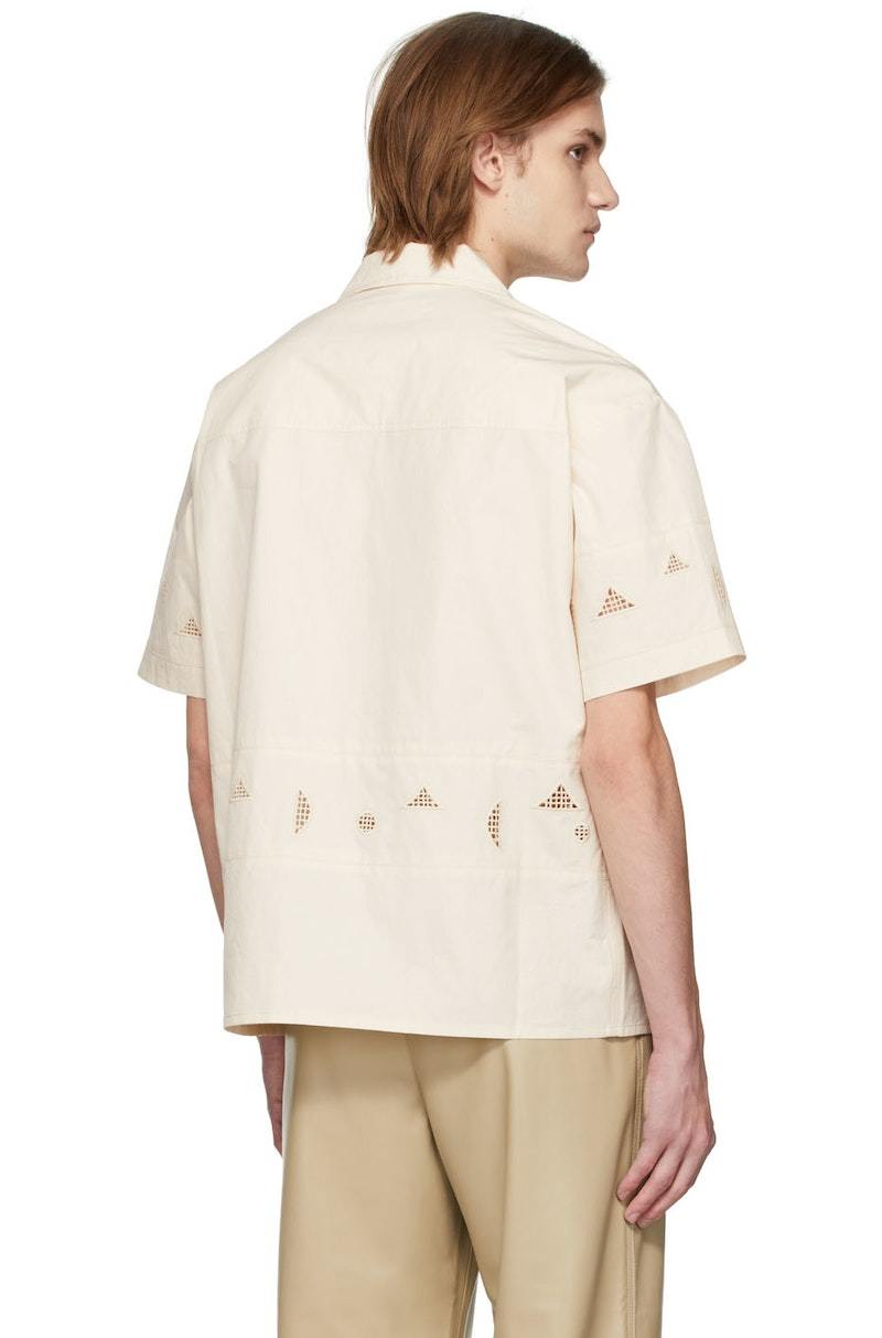 Nanushka Beige Naz Shirt | Garmentory