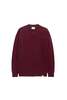 Norse Projects Sigfred Lambswool sweater - BURGUNDY - Thumbnail 3