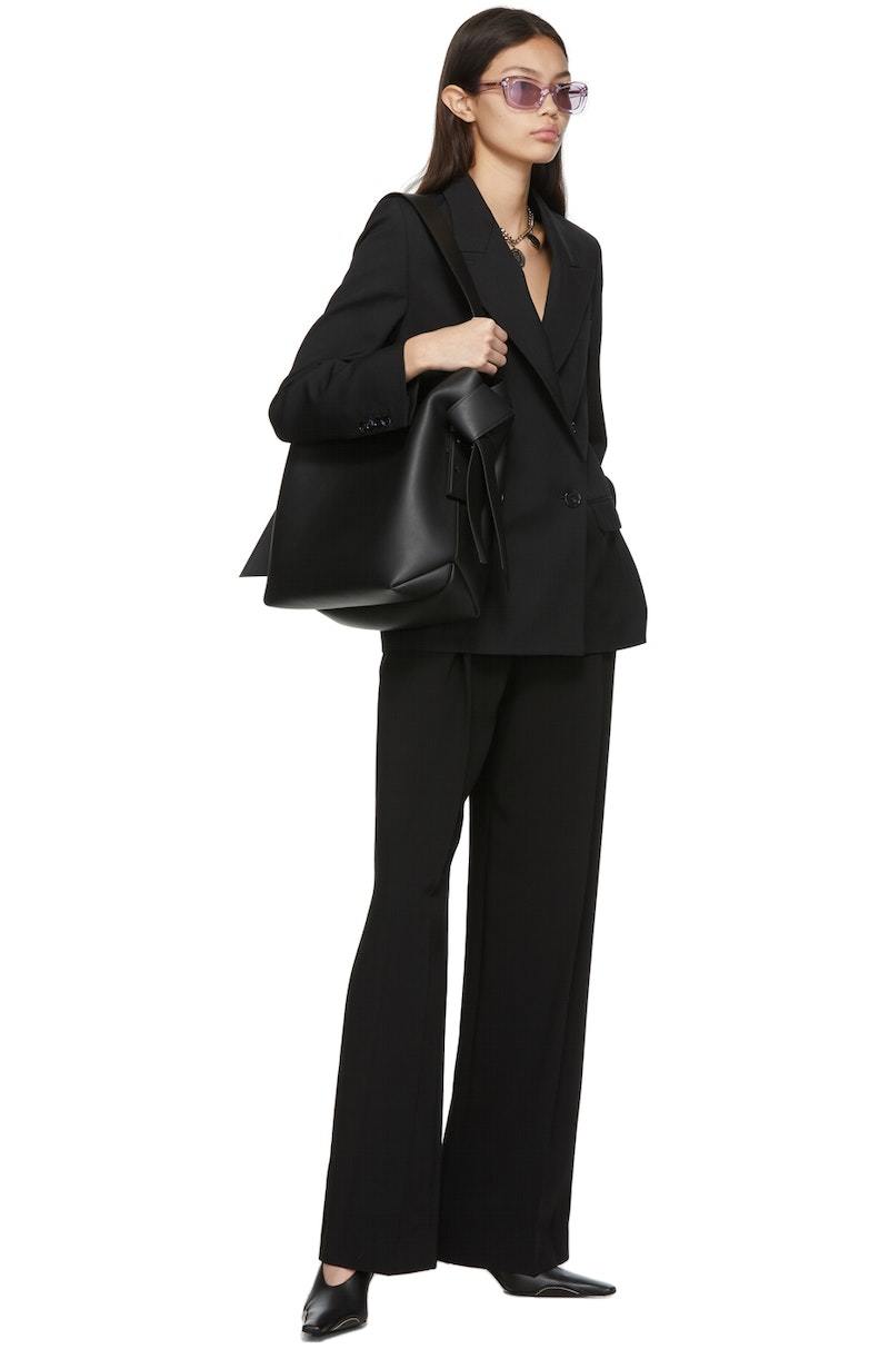 アウターその他 ACNE STUDIOS Woman Blazer Black AH0294 900 Acne Studios - Single-Breasted Jacket Black – STRØM