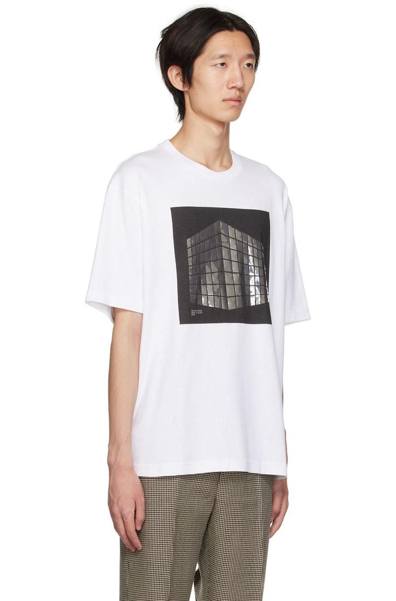 Acne Studios Square Disco T-Shirt - White | Garmentory