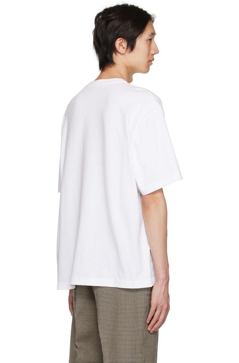 Acne Studios Square Disco T-Shirt - White | Garmentory