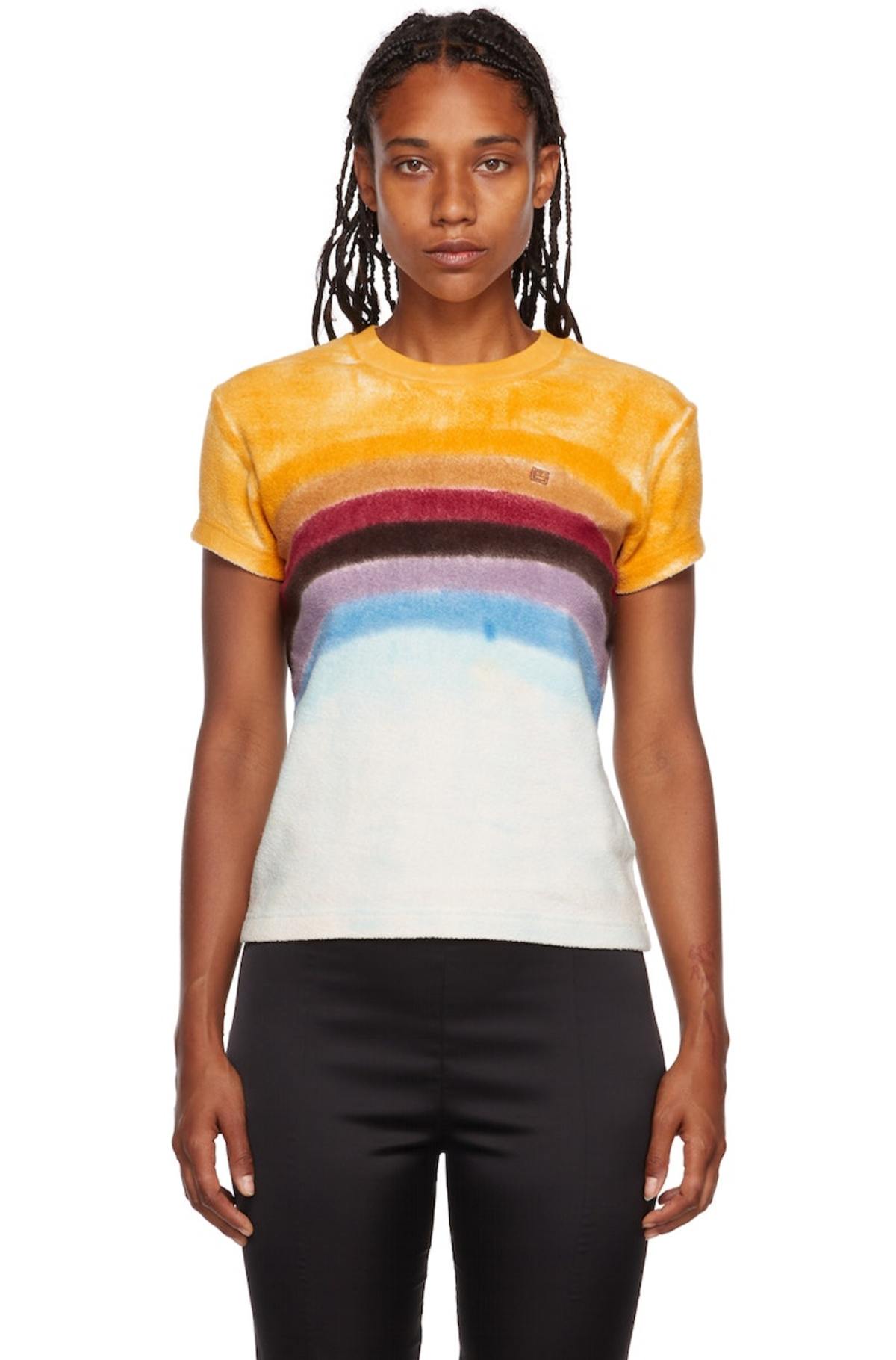 【Acne Studios】Tシャツ FACE レインボー Acne Studios】Tシャツ FACE レインボー Acne Studios アクネ