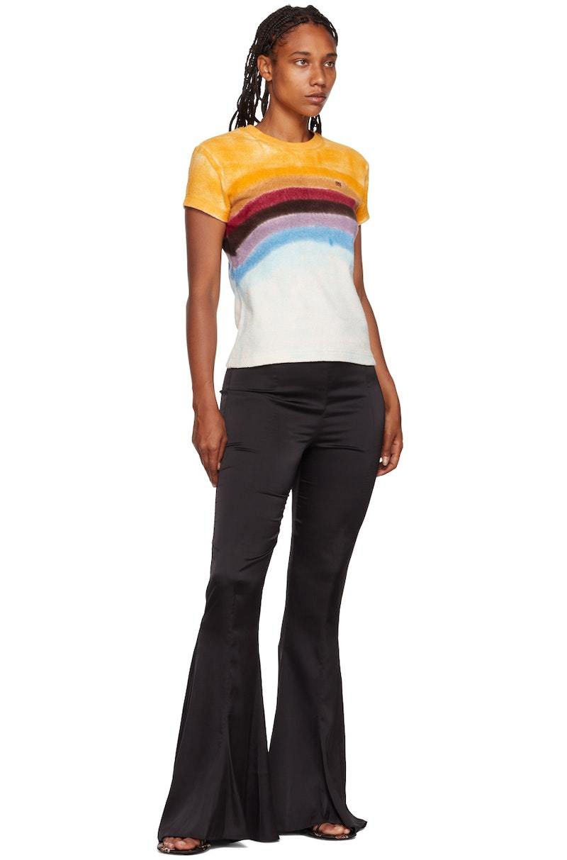 【Acne Studios】Tシャツ FACE レインボー Acne Studios Rainbow T-Shirt - Multi | Garmentory