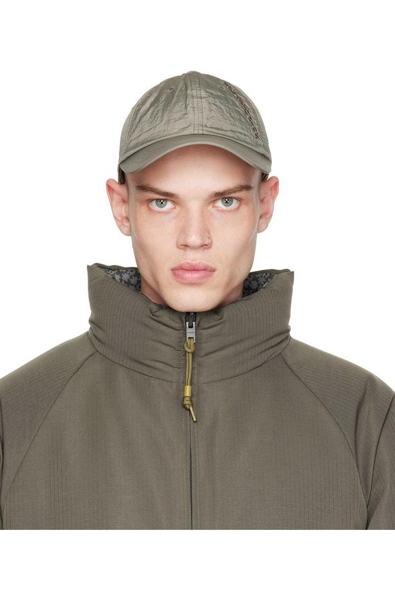 Acne Studios グレー キャップ ACNE STUDIOS キャップグレー