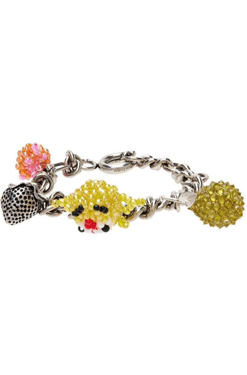 Acne Studios Charm Bracelet - Silver | Garmentory