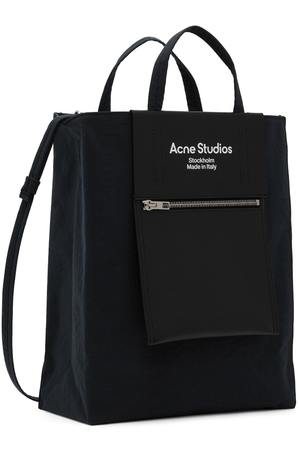 Acne Studios スモール Papery Bakery トートバッグ Acne Studios Papery Nylon Tote - Black | Garmentory