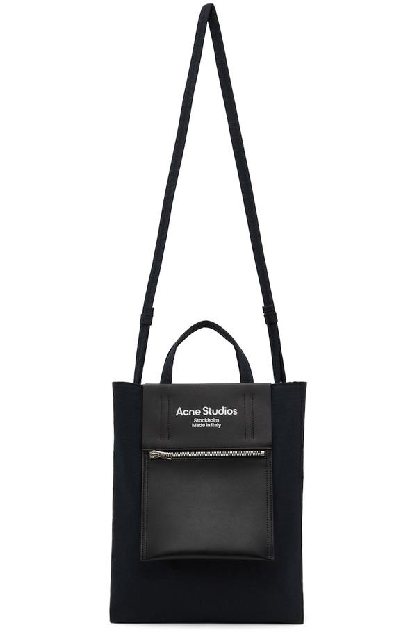 Acne Studios Papery Nylon Tote - Black | Garmentory
