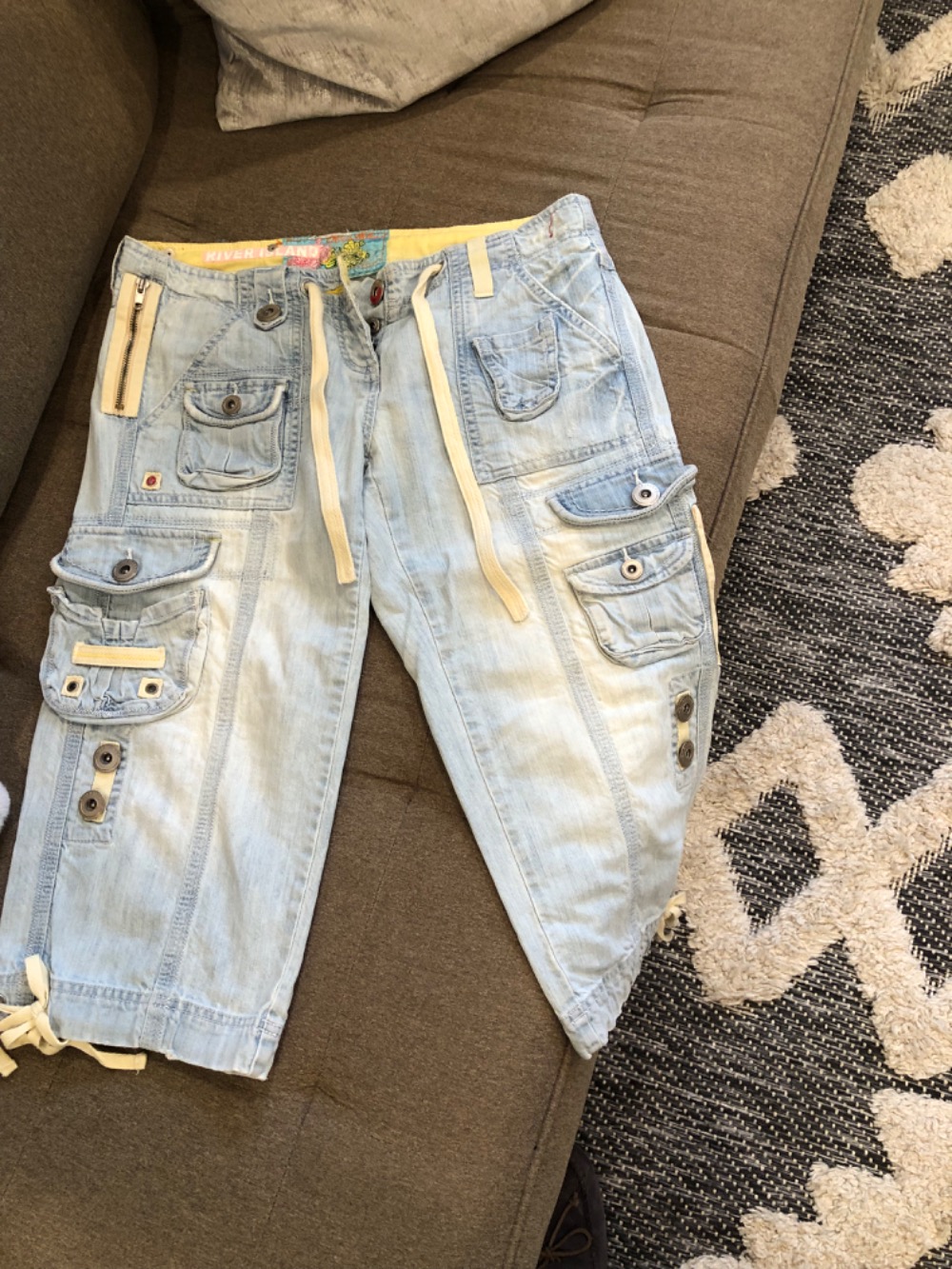 River island store short jeans