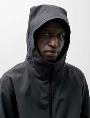 Veilance Isogon Tech Wool Jacket - Black Heather | Garmentory