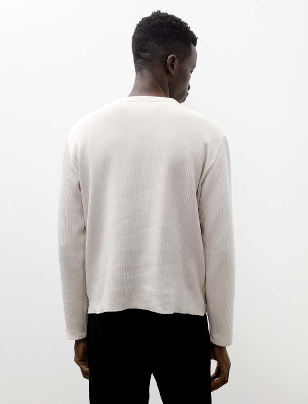 Lady White Co. V-Neck Sweater - Stone | Garmentory