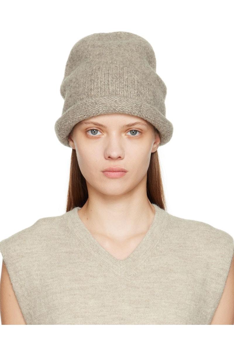 Lauren Manoogian Rolled Beanie - Rock melange | Garmentory