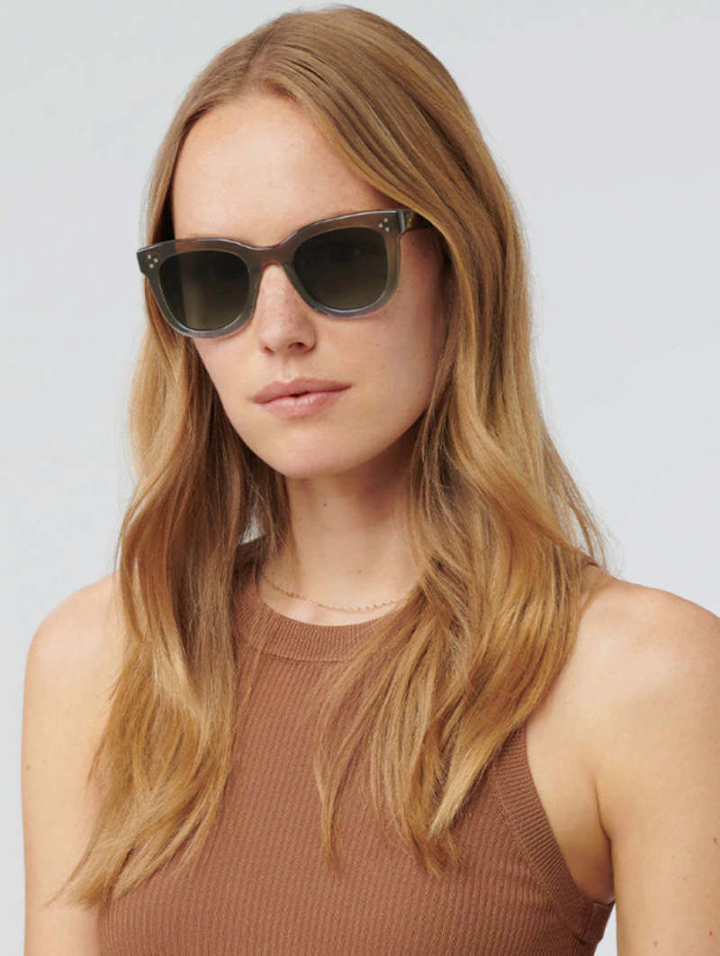 Krewe Jena Frames - Matcha Polarized | Garmentory display picture 1
