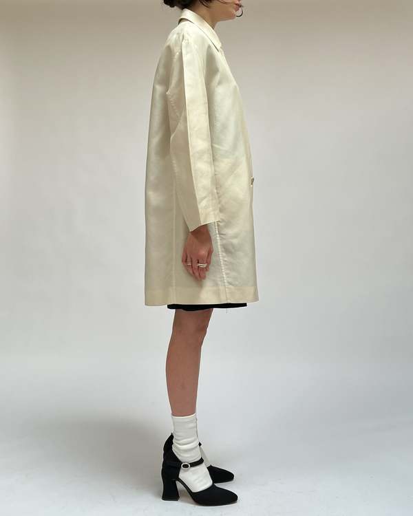 Vintage Donna Karan Jacket White Garmentory