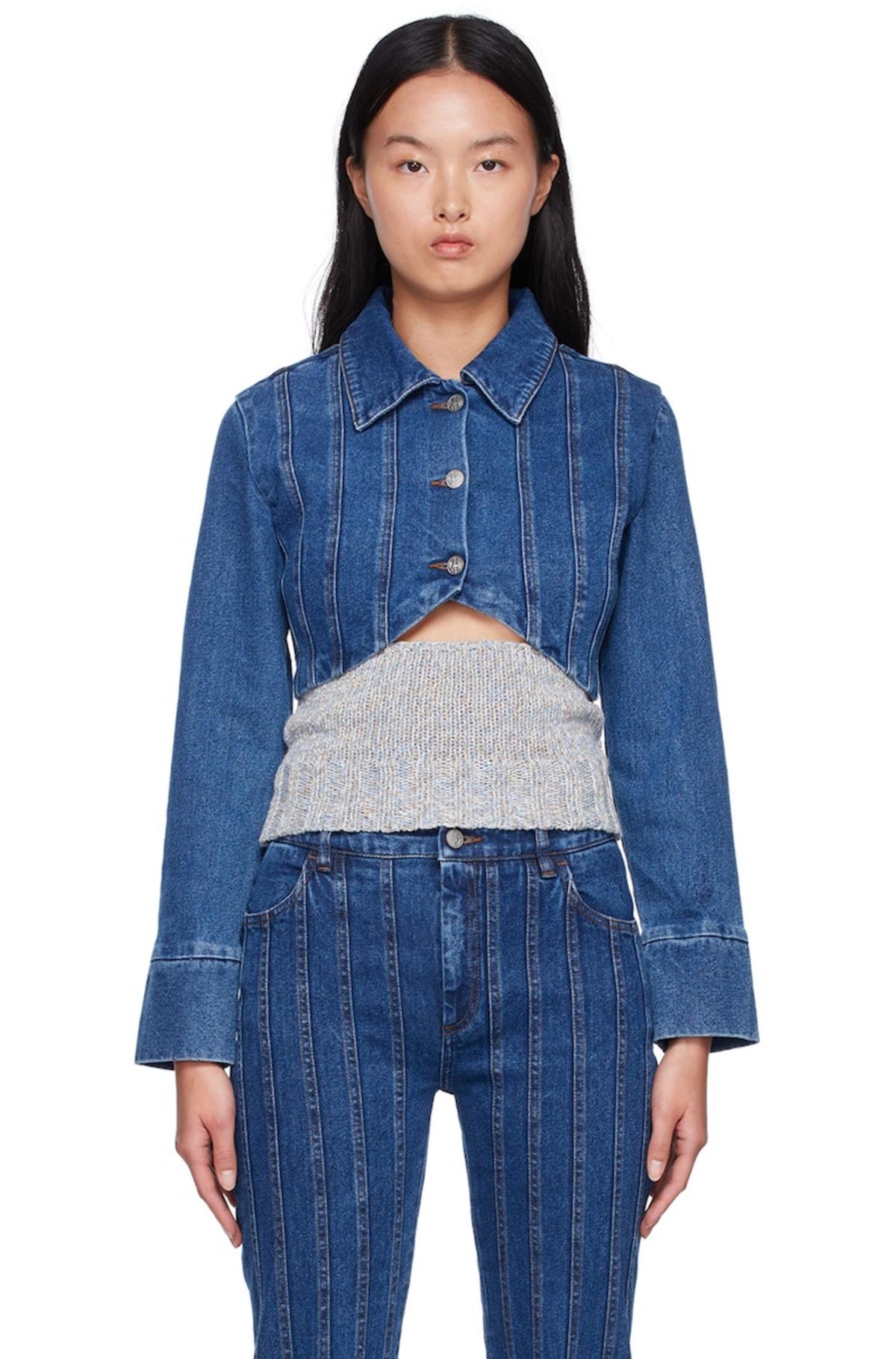 Paloma Wool Blue Guillermo Denim Jacket | Garmentory
