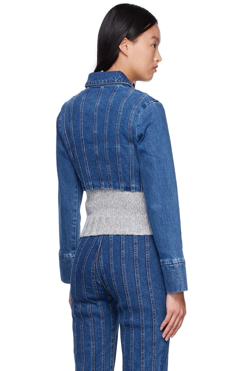 新品　Paloma Wool GUILLERMO クロップドデニムジャケット Paloma Wool Blue Guillermo Denim Jacket | Garmentory