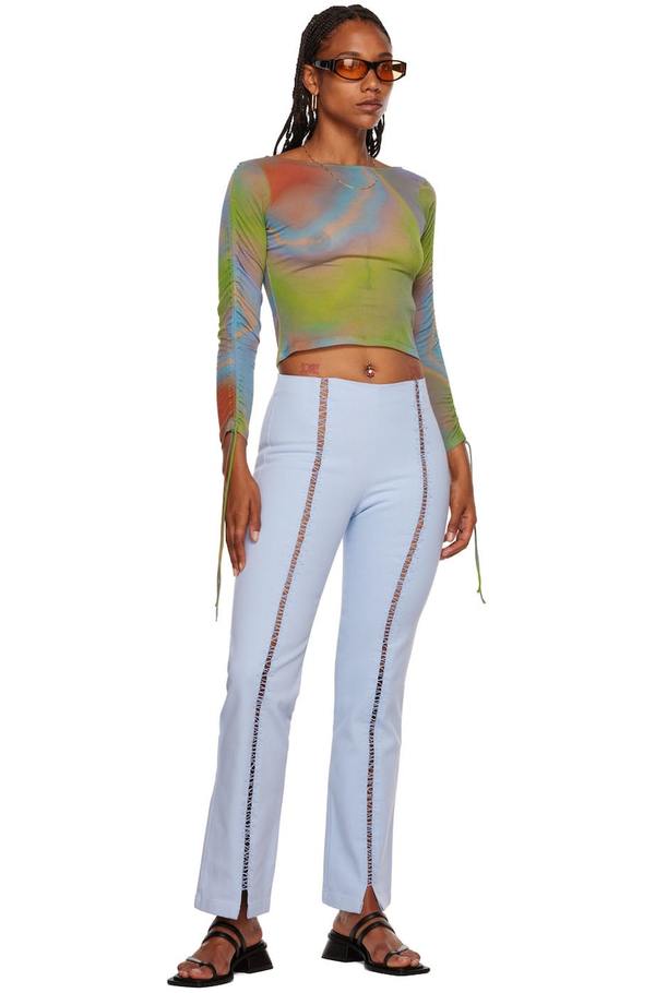 Paloma Wool Blue Turner Trousers | Garmentory