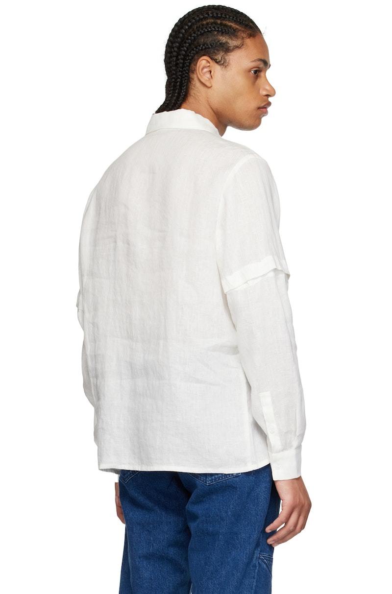 ［PALOMA WOOL］スウェットシャツ BUSCA-Asymmetrical long-sleeve top with gathered hem and