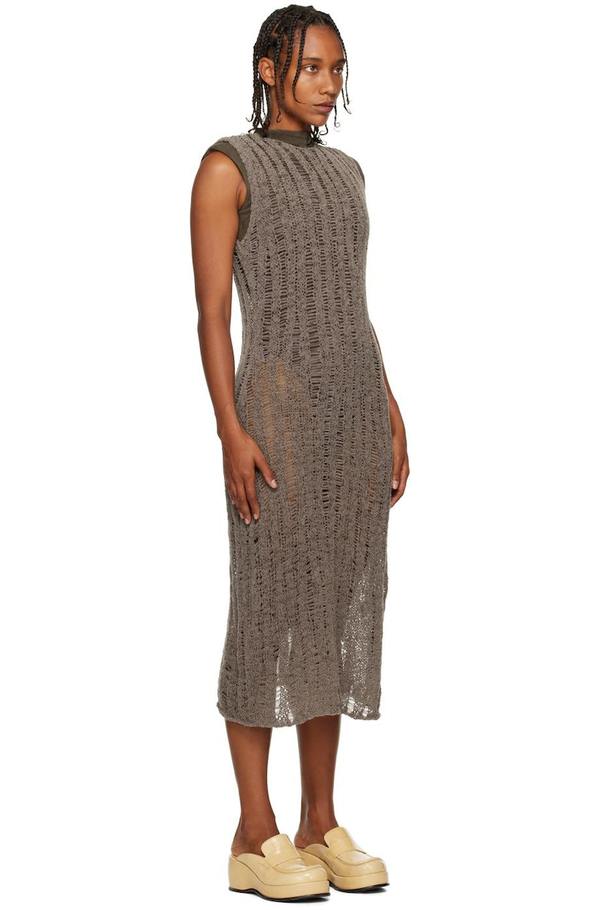 Paloma Wool Alhambra Midi Dress - Taupe | Garmentory
