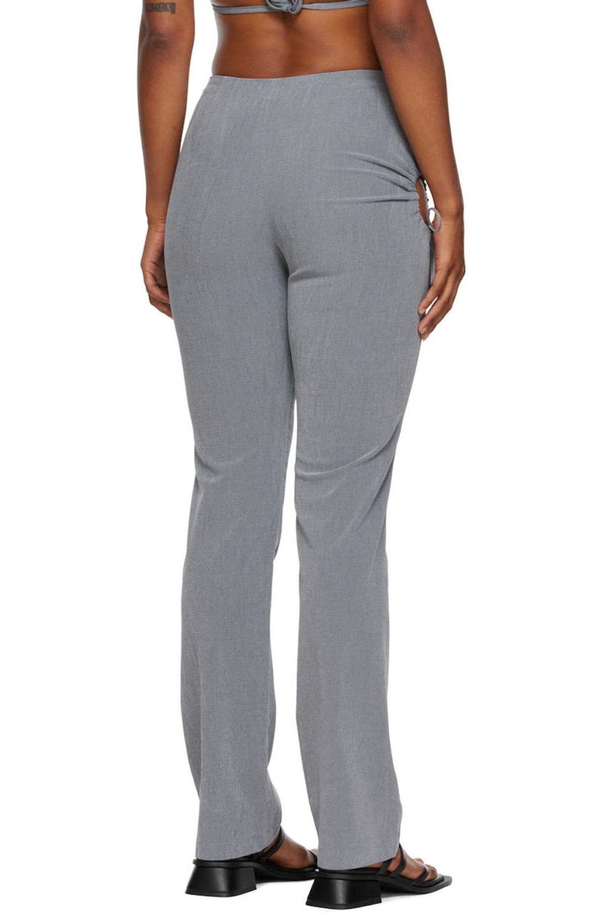 Paloma Wool Gray Loup Trousers | Garmentory