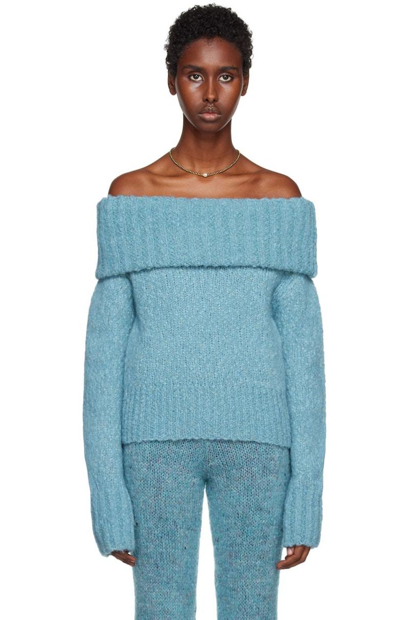 paloma wool オフショルダーライトグレーセーター paloma wool オフショルダーライトグレーセーター（グレー（灰色