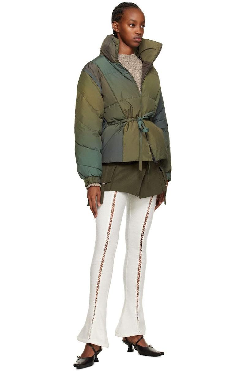 MAISON SPECIAL - Paloma Wool カーキ Eclipse ダウンジャケット　パロマウール Paloma Wool Eclipse Down Jacket - Khaki | Garmentory