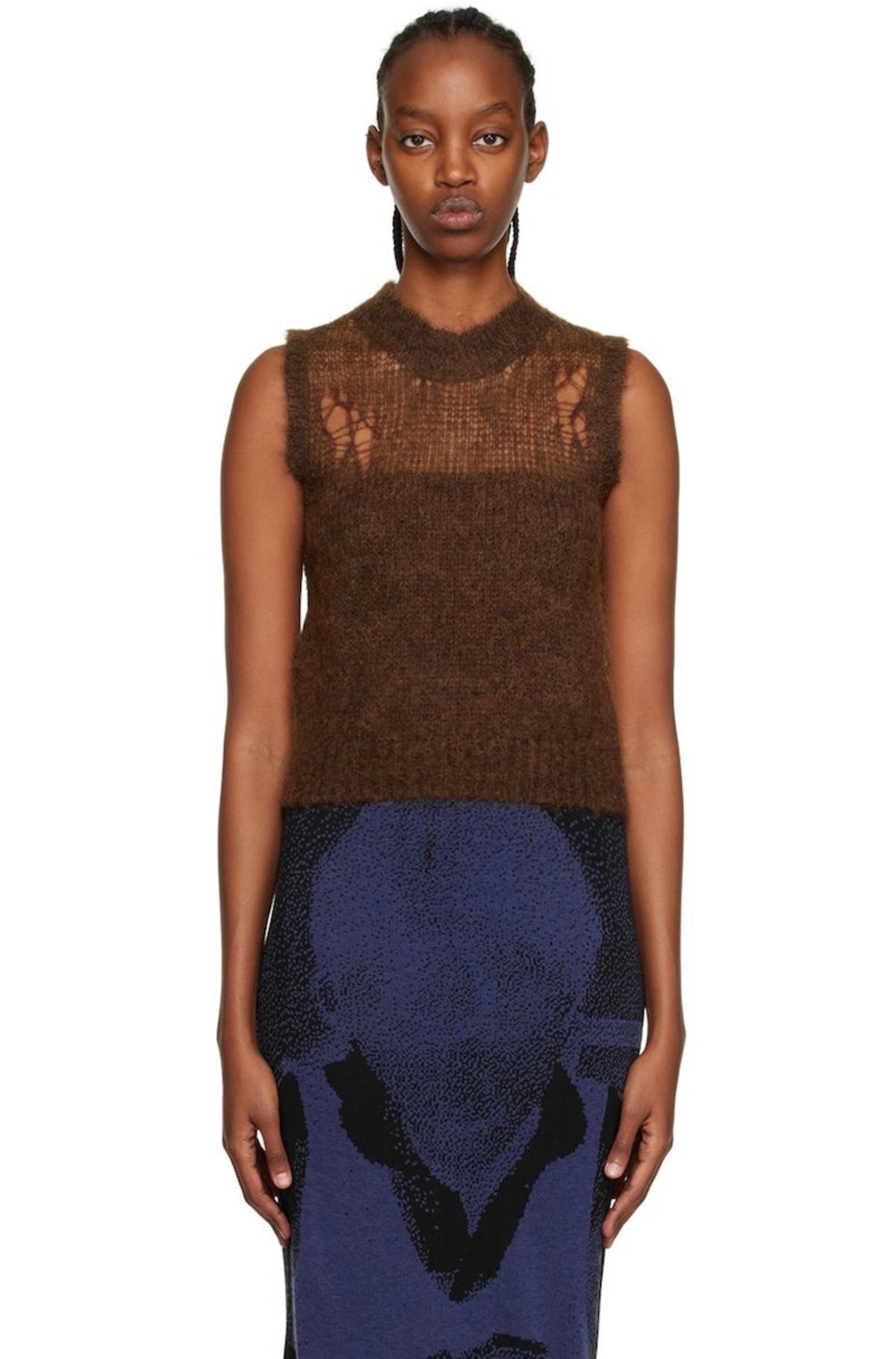 Paloma Wool Tranquilito Vest - Dark Brown | Garmentory