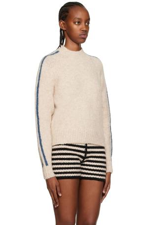ニット/セーター PALOMAWOOL GRAND SLAM SWEATER / ECRU SALE 20% OFF Paloma Wool - Ecru Grand Slam Sweater – BONA DRAG