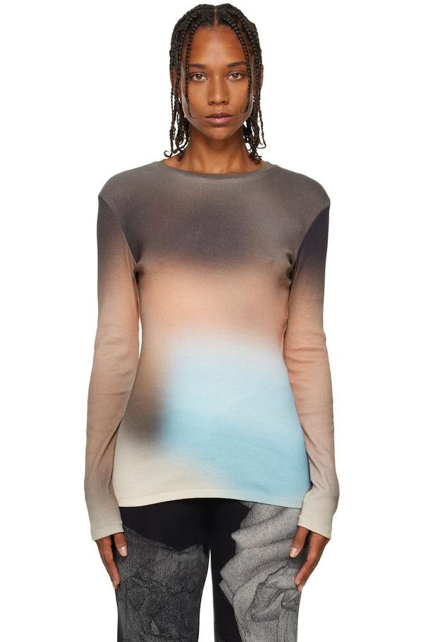 Paloma Wool Pausito Long Sleeve T-Shirt - Brown | Garmentory