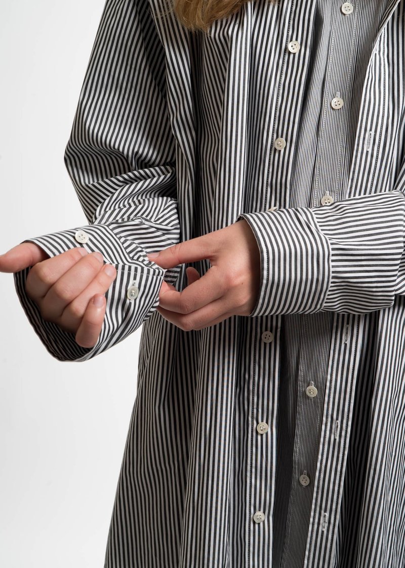 DRESSEDUNDRESSED LAYERED OVERSIZED SHIRT