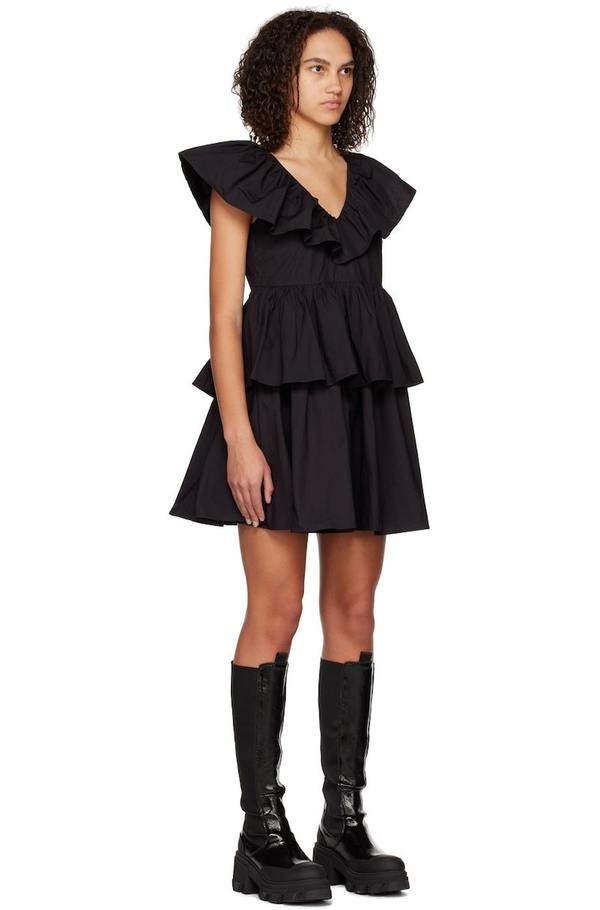 how to remove deodorant stains from black dress Black Tiered Studded Fringe Cami Mini Dress – Vintage Creek Boutique