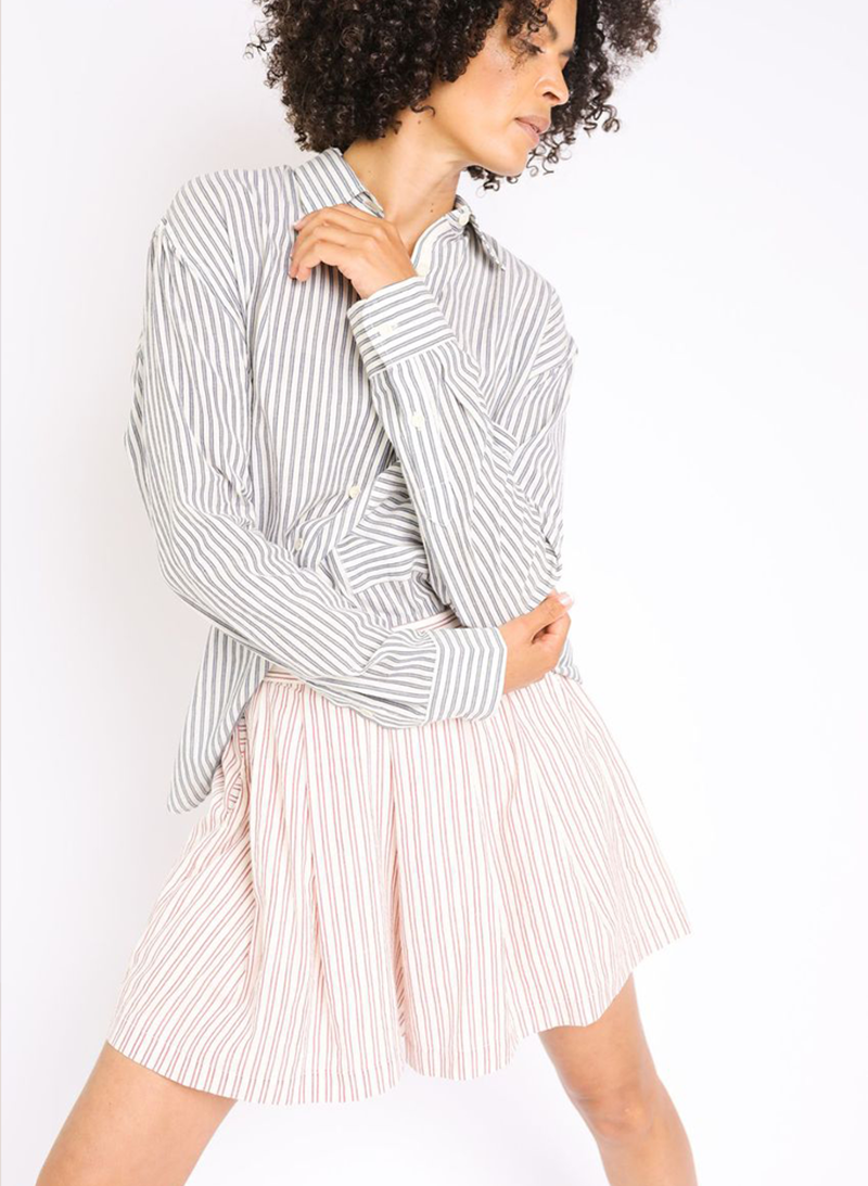 Seek Collective Lola Shorts - Geranium Stripe Seek Collective Lola Shorts - Geranium Stripe