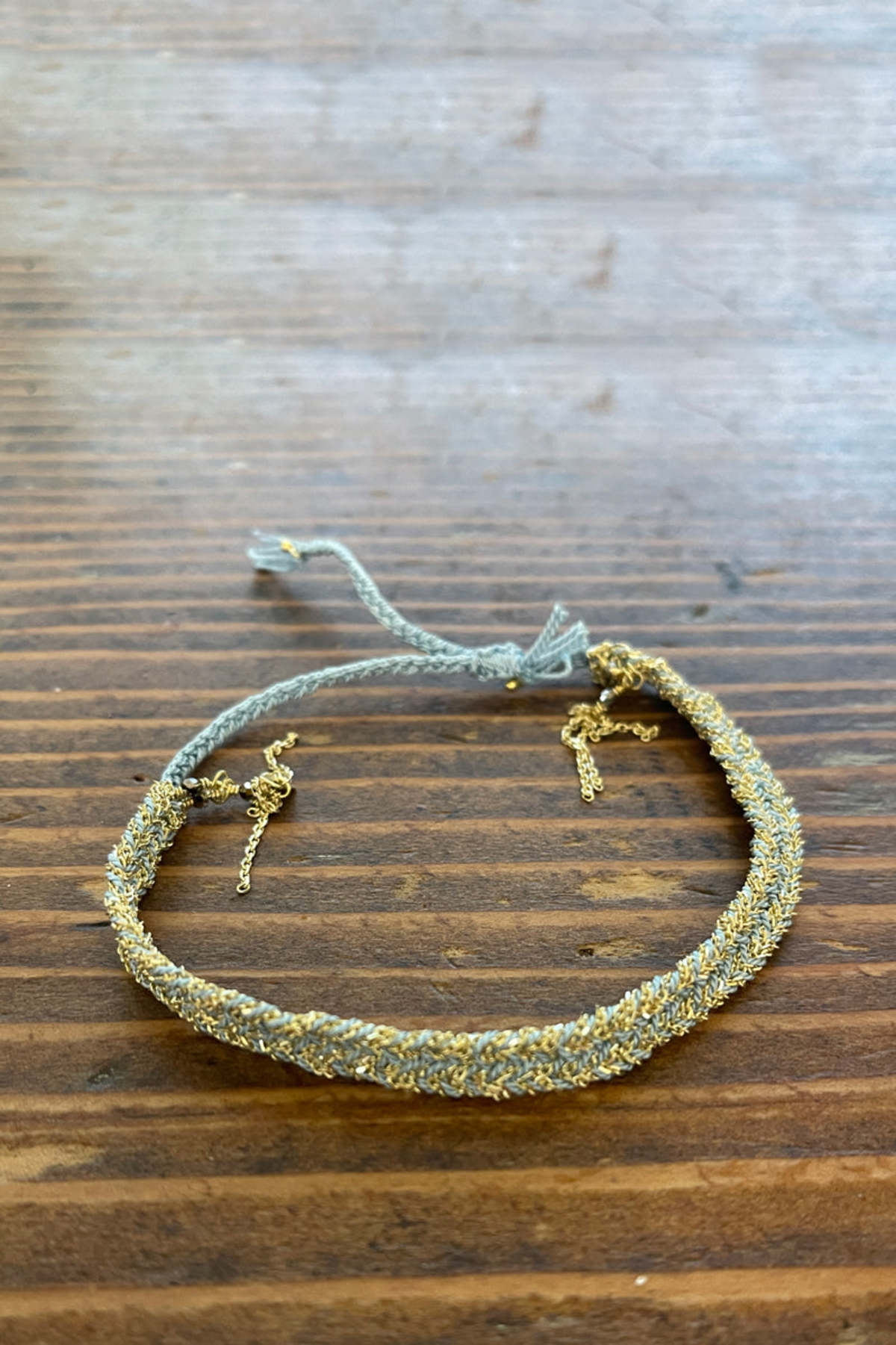 Marie Laure Chamorel Bracelet 940 - Kaki / Pink