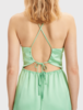 samsoe samsoe Holly Short Dress - Sprucestone Green - Thumbnail 3