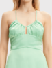 samsoe samsoe Holly Short Dress - Sprucestone Green - Thumbnail 4