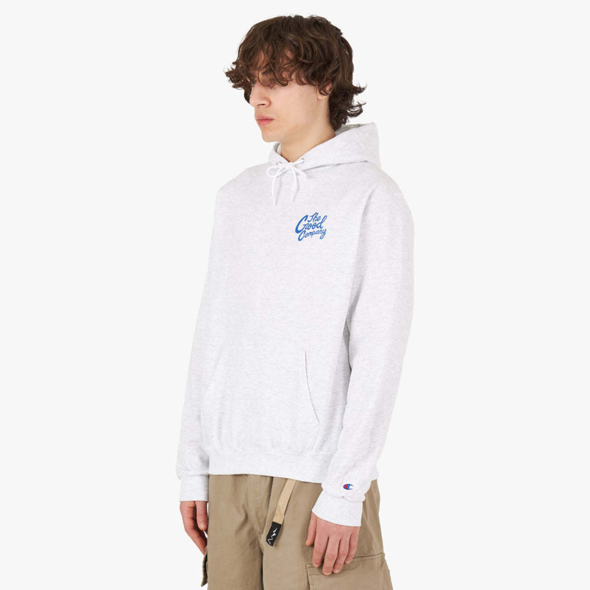 Champion × THE GOOD COMPANY Grey SWEAT
